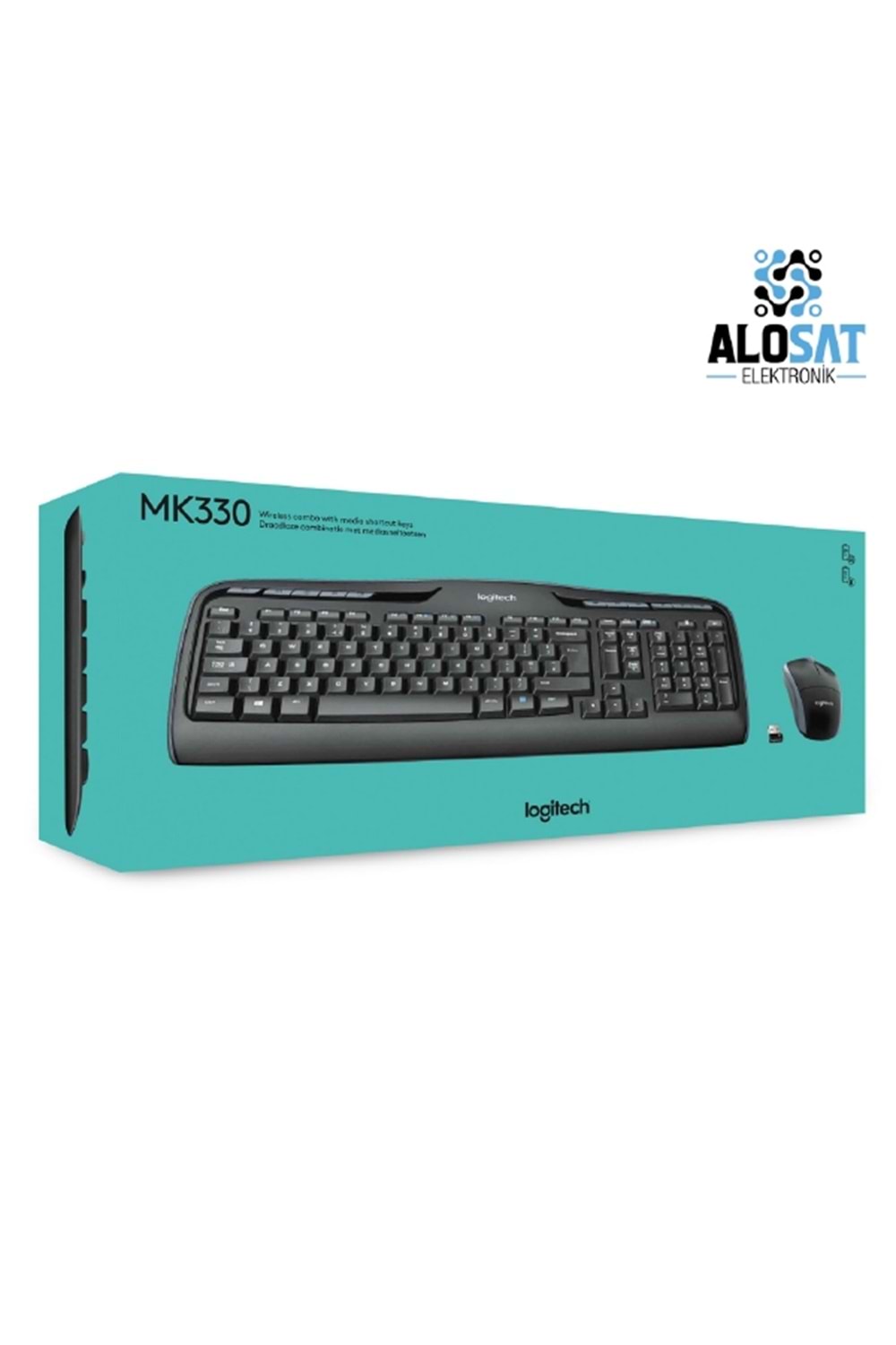 LOGITECH MK330 Klavye+ Mouse Kablosuz (920-003988)
