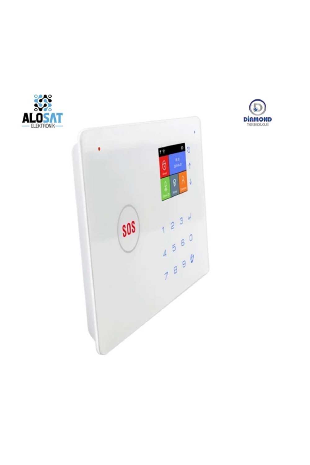 ALOSAT-ALOST2562 WIFI Home Security System Alarm Wireless IP GSM System