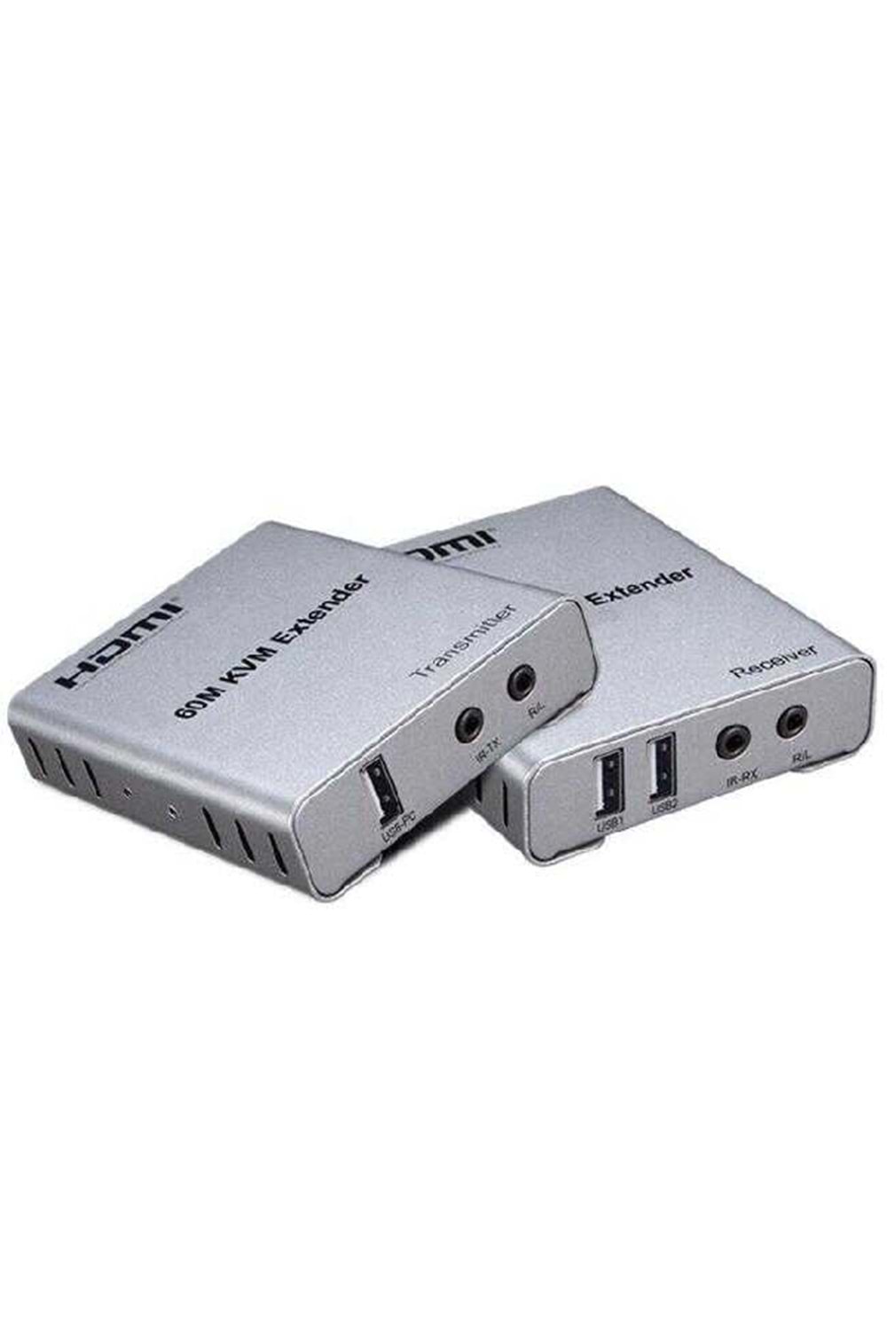 ALOSAT KVM CAT6 1080P 60 METRE HDMI+USB+IR EXTENDER