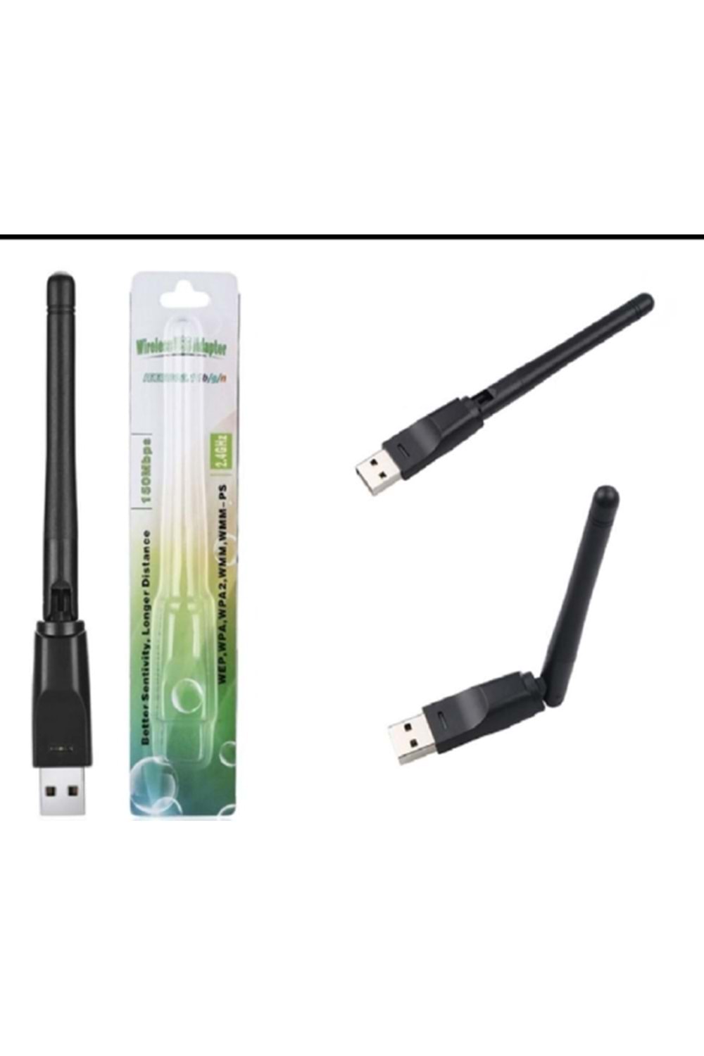 Platoon PL-9344 Uydu Alıcısı Uyumlu Wifi Anten 150Mbps 2.4Ghz