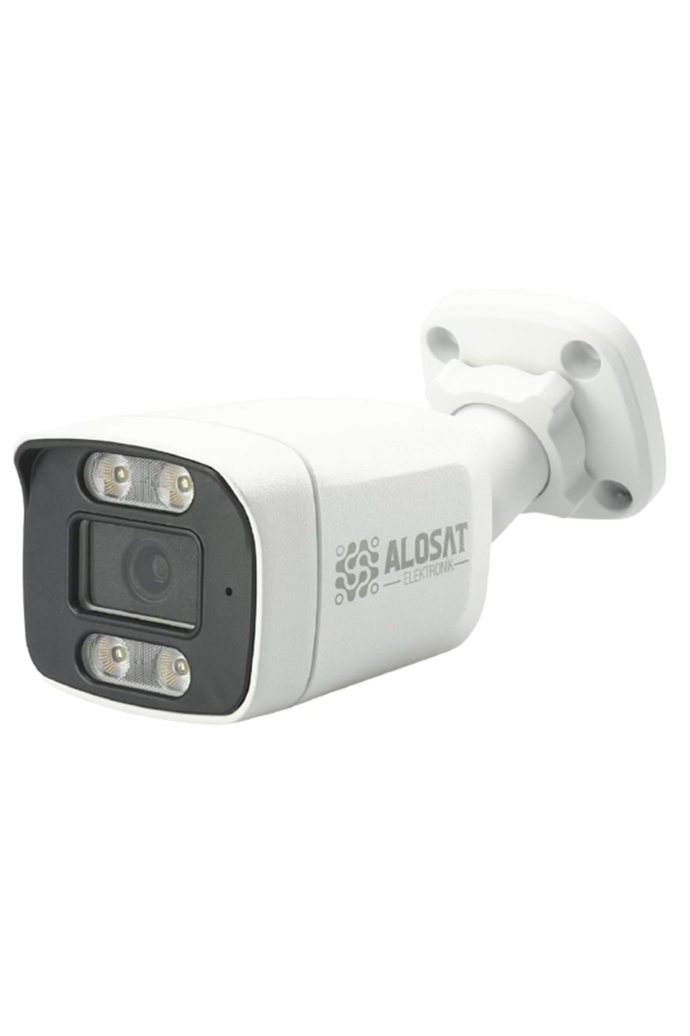 ALOSAT 2MP H2-9927MW4 AHD Bullet Gece Renkli 4Warm Light LED AHD 2MP Güvenlik Kamera MATAL KASA 3,6 MM 5Mp Sabit Lens, 1/2,7