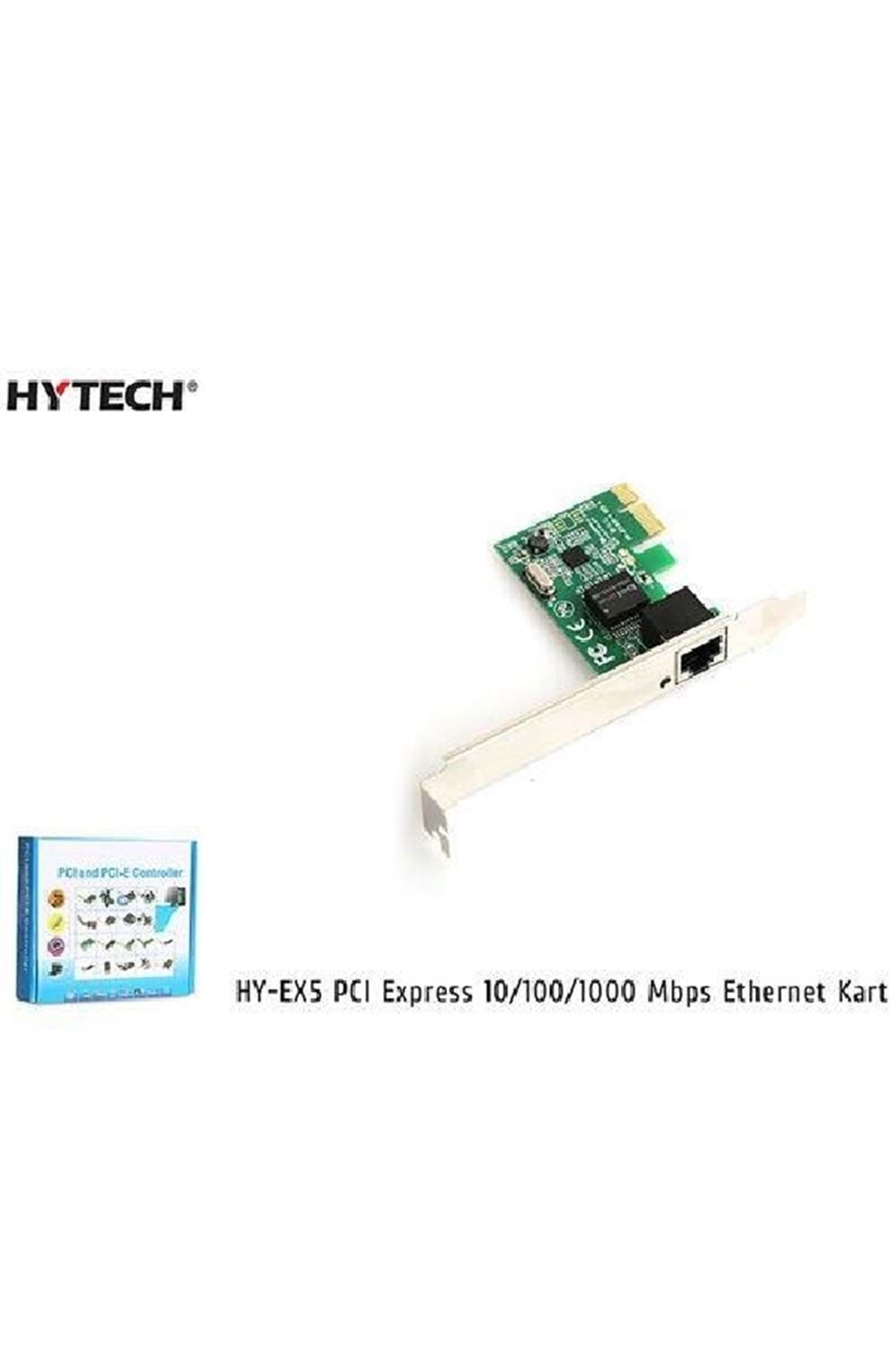 HYTECH HY-EX5 PCI Express 10/100/1000 Ethernet