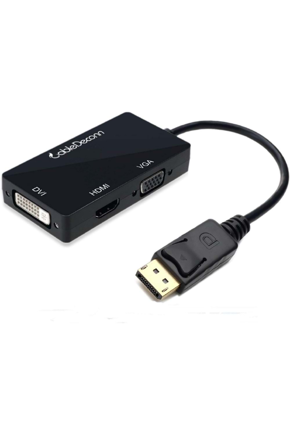 Displayport To Hdmi Vga Dvi Çevirici Dönüştürücü Adaptör
