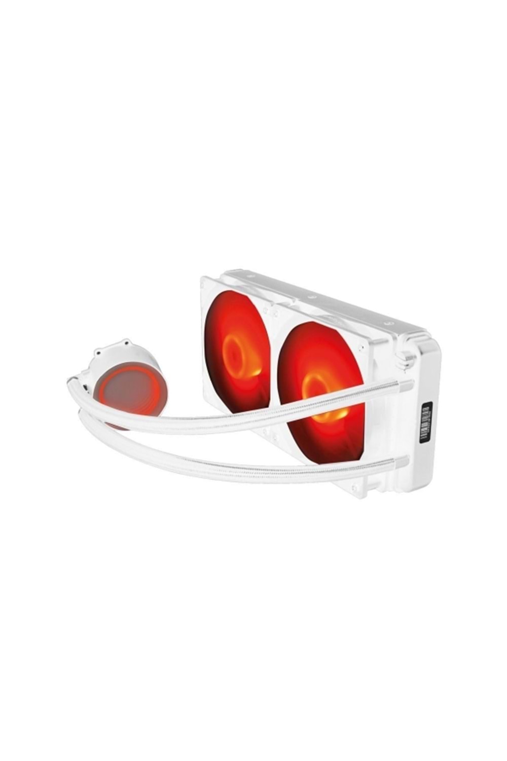 Revenge Beyaz Nitro Cold 200 Intel Ve Amd Destekli Argb Fanlı Infinite Panel 240mm Sıvı Soğutma Sistemi