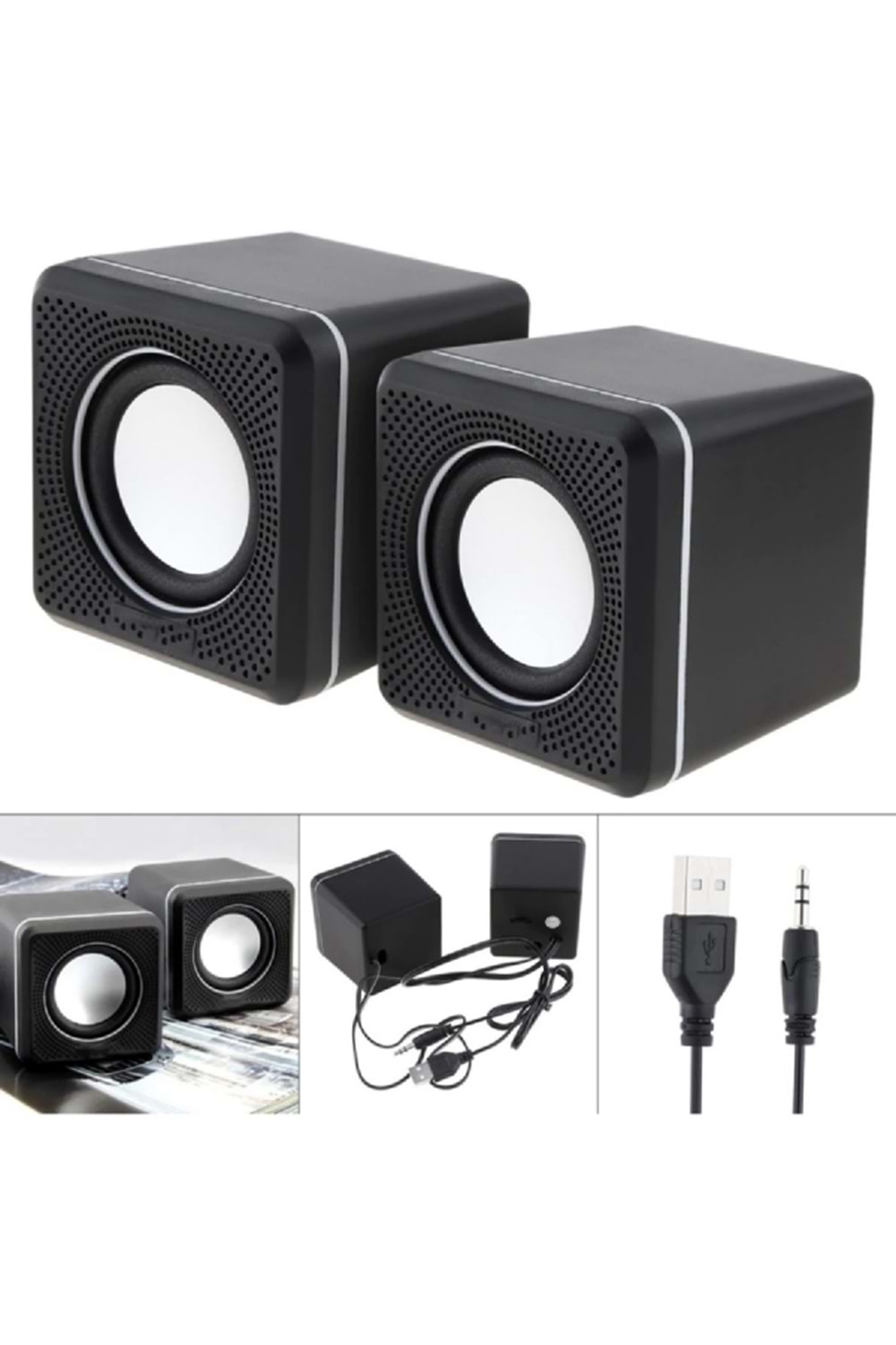 Platoon PL-4085 USB Pc Hoparlör Subwoofer Ses Sistemi 2.0
