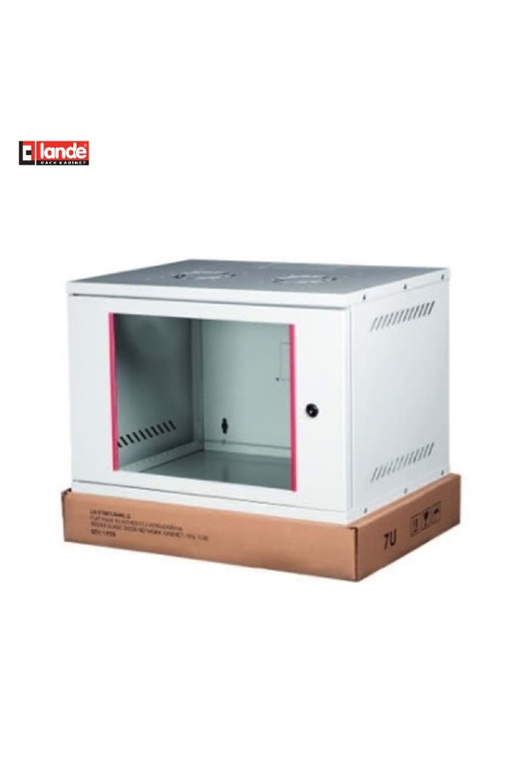 LANDE 7U LN-SH07U5440-LG-A0 7U 54X40 Duvar Tip Boş Beyaz Kabinet ( demonte ürün )