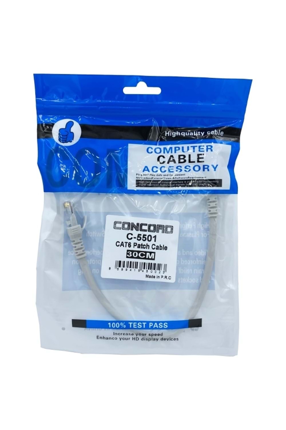 0.30 CM CAT6 Patch Concord C-5501