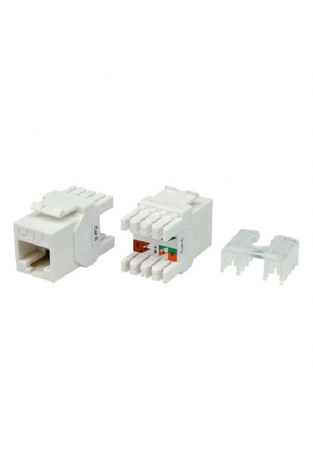ODS 03C6180KJWT CAT6 UTP Keystone Jack 180 drc