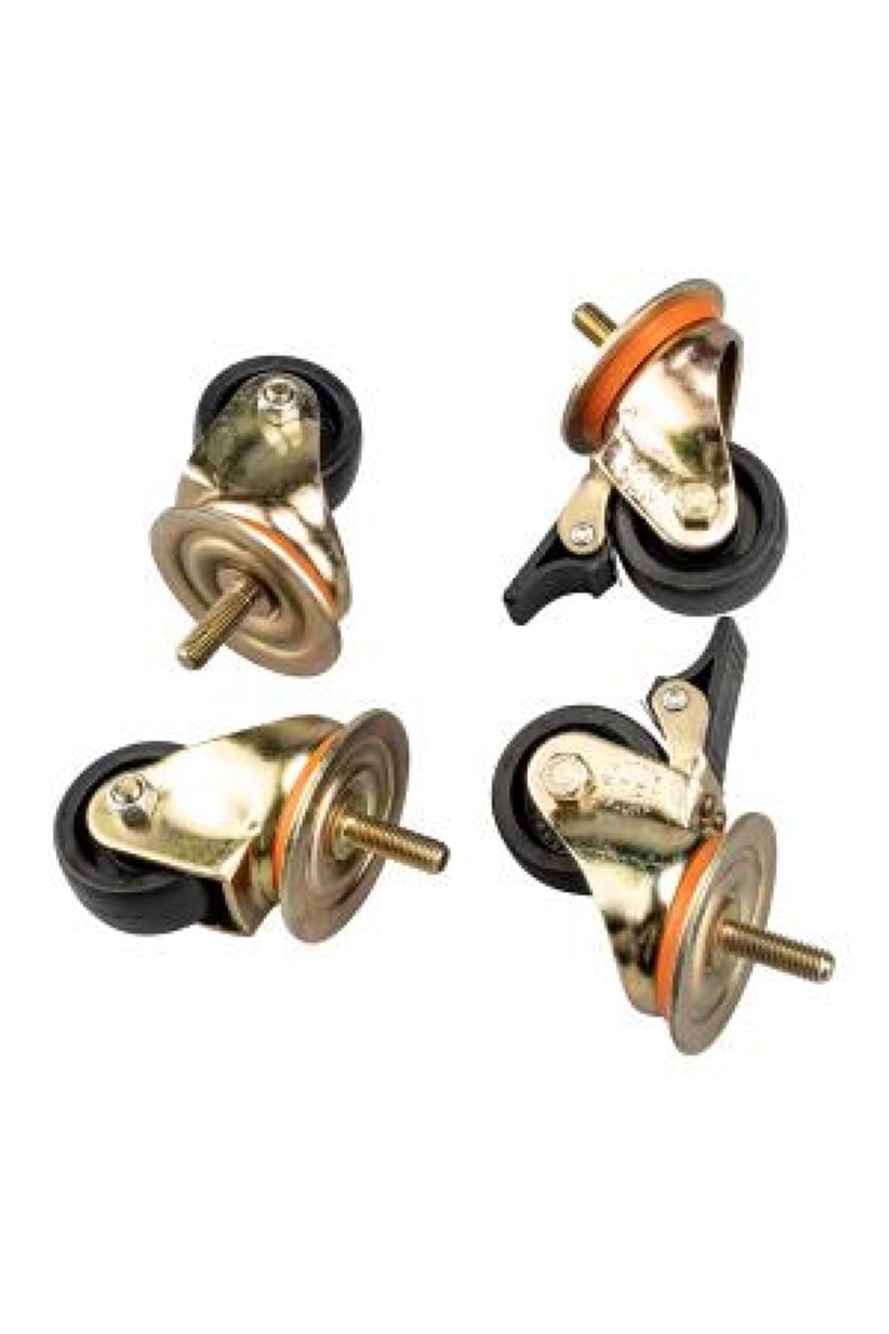 LANDE LN-ZMN-TKR-5525-XX 4 lü 2 si Frenli Tekerlek