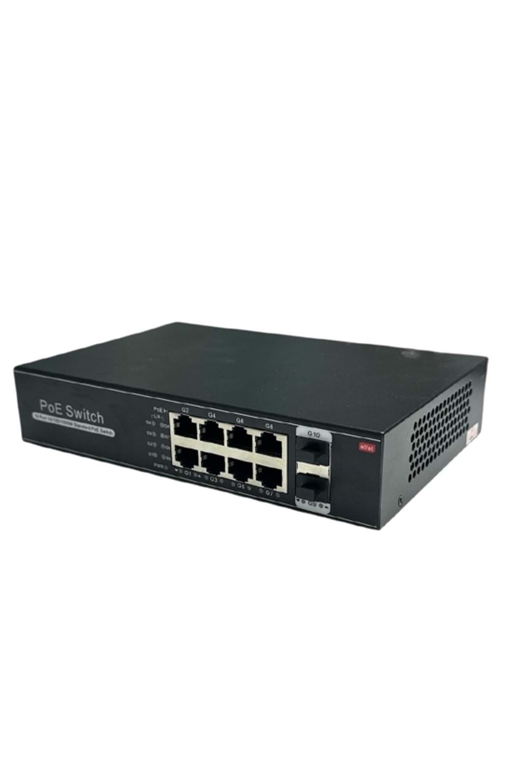 ALOSAT 8 PORT 10/100/1000 PoE + 2 1000X SFP Slot 120W Smart PoE Switch