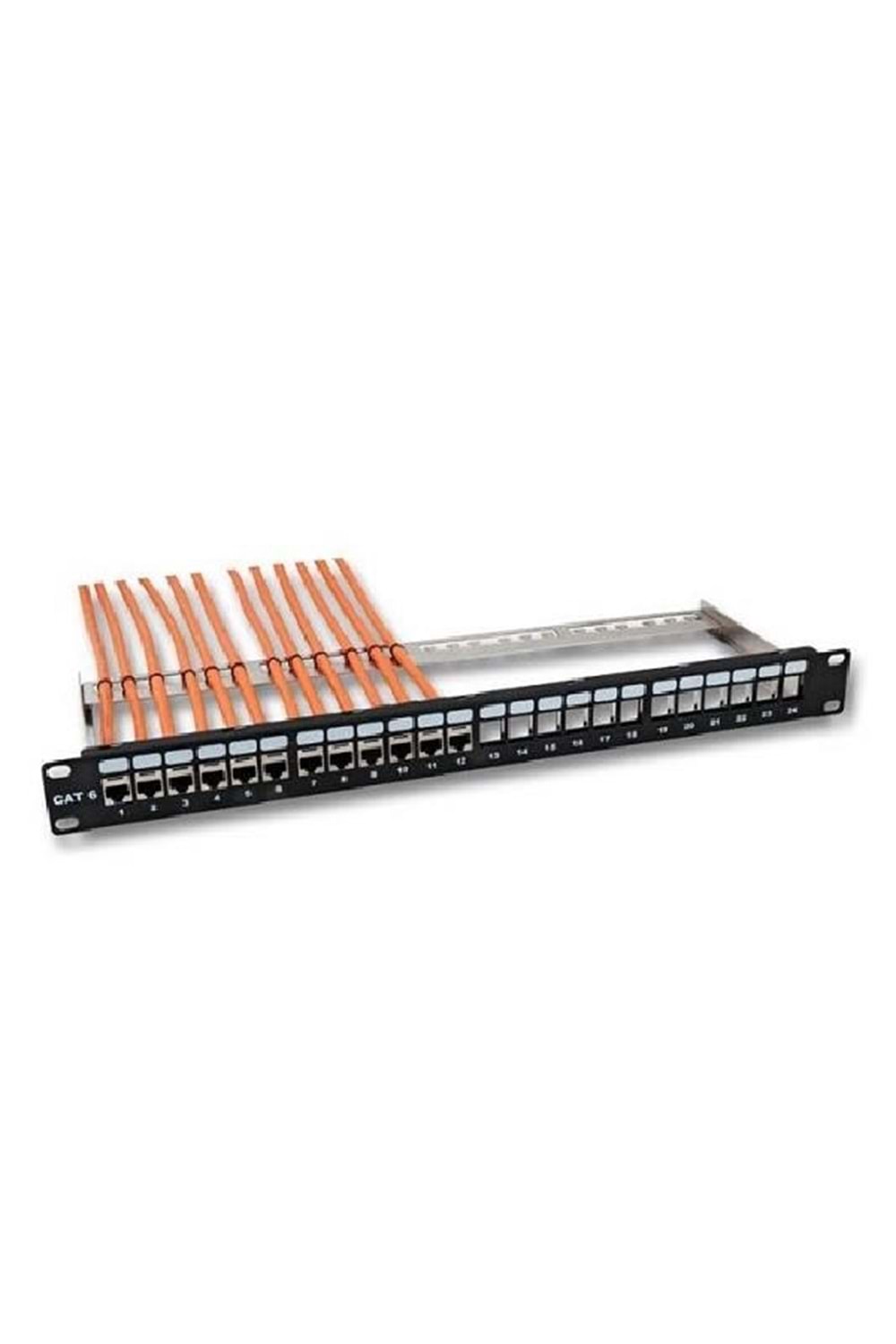 ODS PP-UB24-3824L 24 Port CAT6 UTP Boş Patch Panel
