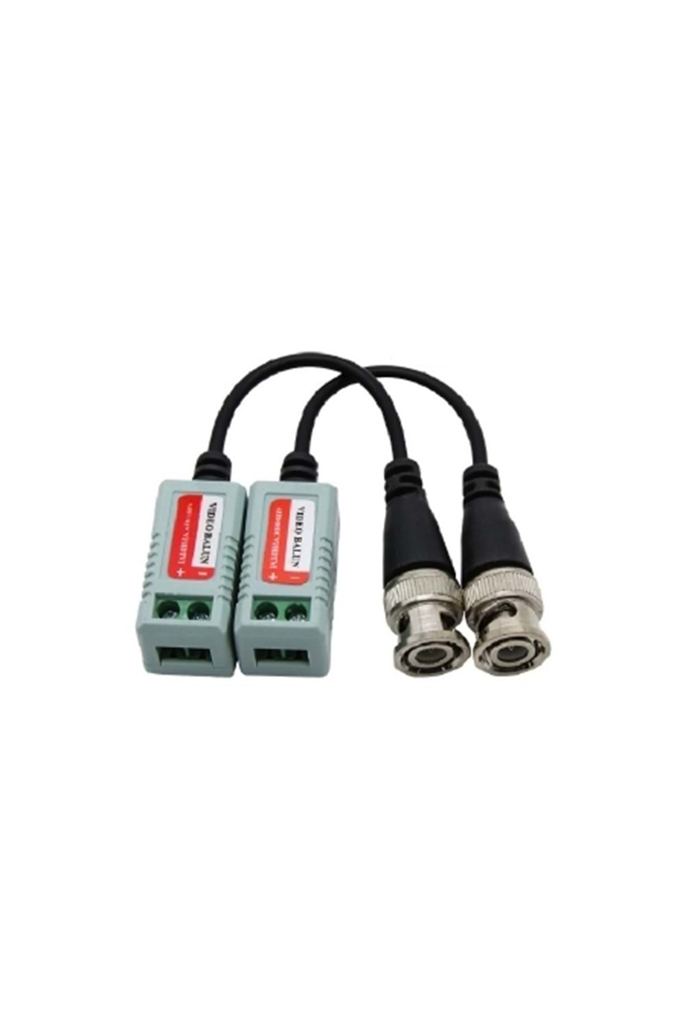 Video Balun Çift Bnc Pasif Sinyal Alıcı-Vericileri Hd-Cvı/tvı/ahd Cctv Güvenlik Kamera Sistemi Için