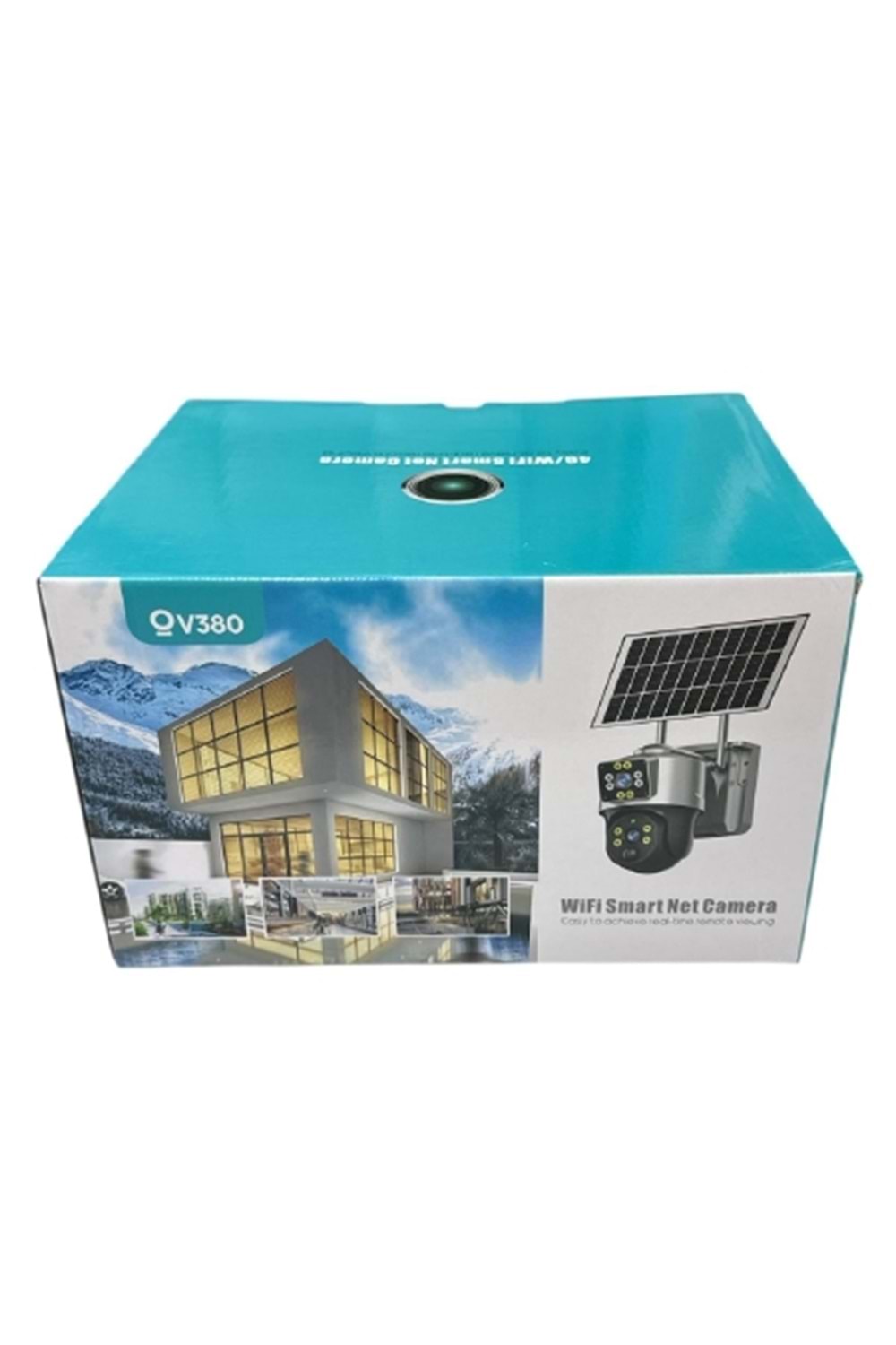 ALOSAT 4G-865 4G Sim Kart Güneş Kamerası Çift Lens Dış Mekan 6MP 4K Pil IP Kamera PIR Gece Görüş V380 Pro CCTV Güvenlik