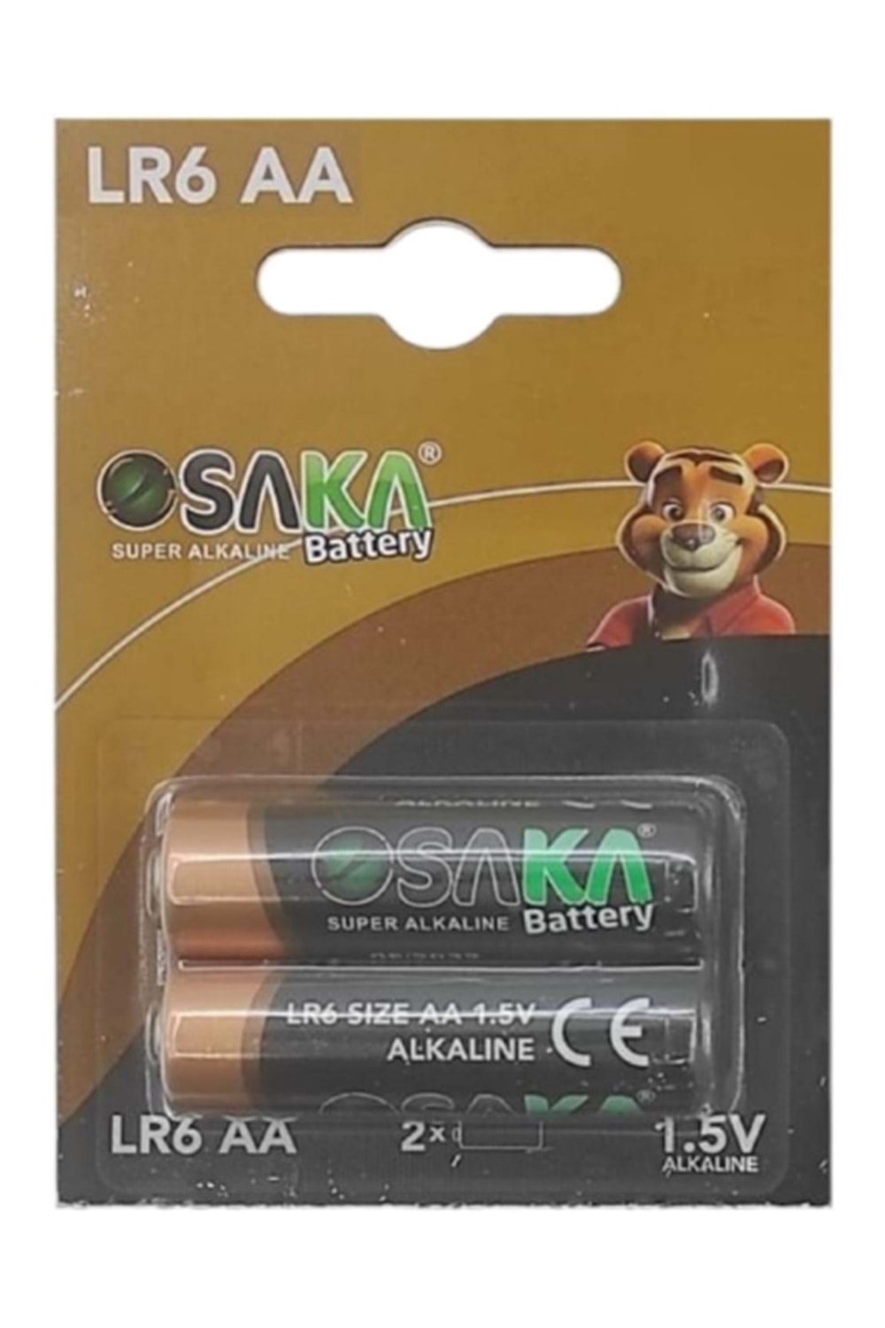 OSAKA 2 ADET AA/AAA Alkalin Kalem Pil LR03-LR6