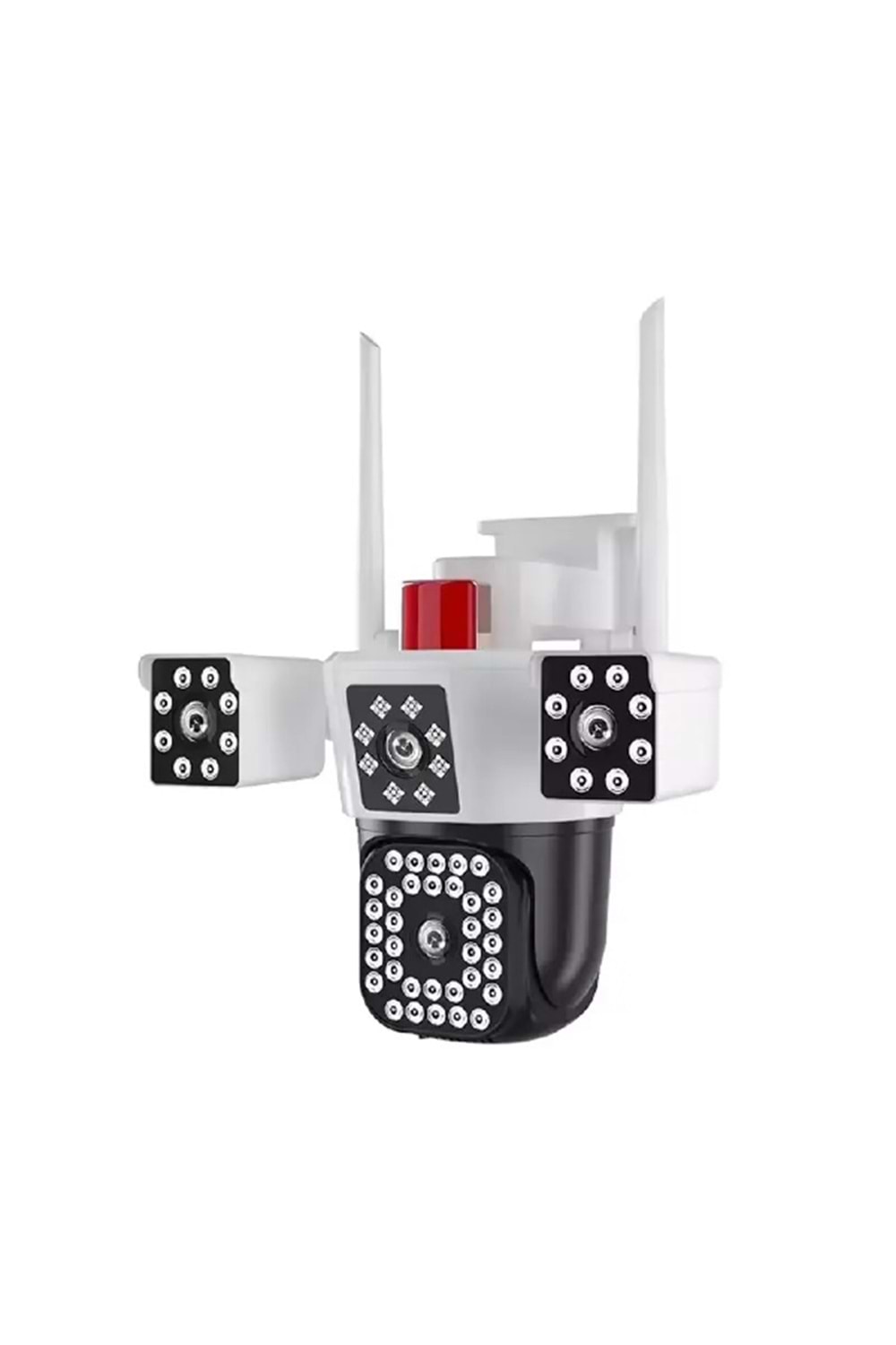 ALOSAT W-8456 6MP HD ev güvenlik 3kamerası gerçek üçlü Lens açık kablosuz WIFI kamera 3 ekranlar monitör YOOSEE akıllı PTZ IP kamera YOOSEE UYGULAMASI