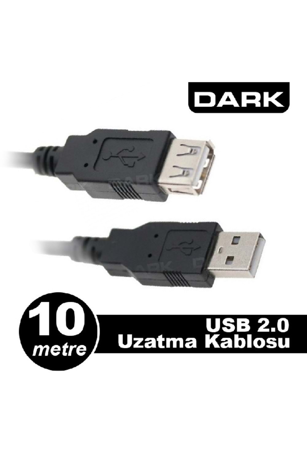 DARK DK-CB-USB2EXTL1000 10 Mt USB 2.0 USB Uzatma Kablosu