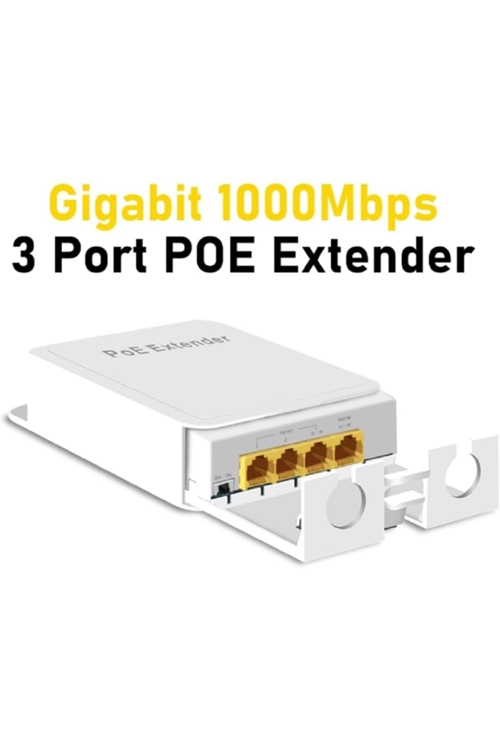 ALOSAT EX-1X3 PoE Extender Full Giga (Dış Ortam)