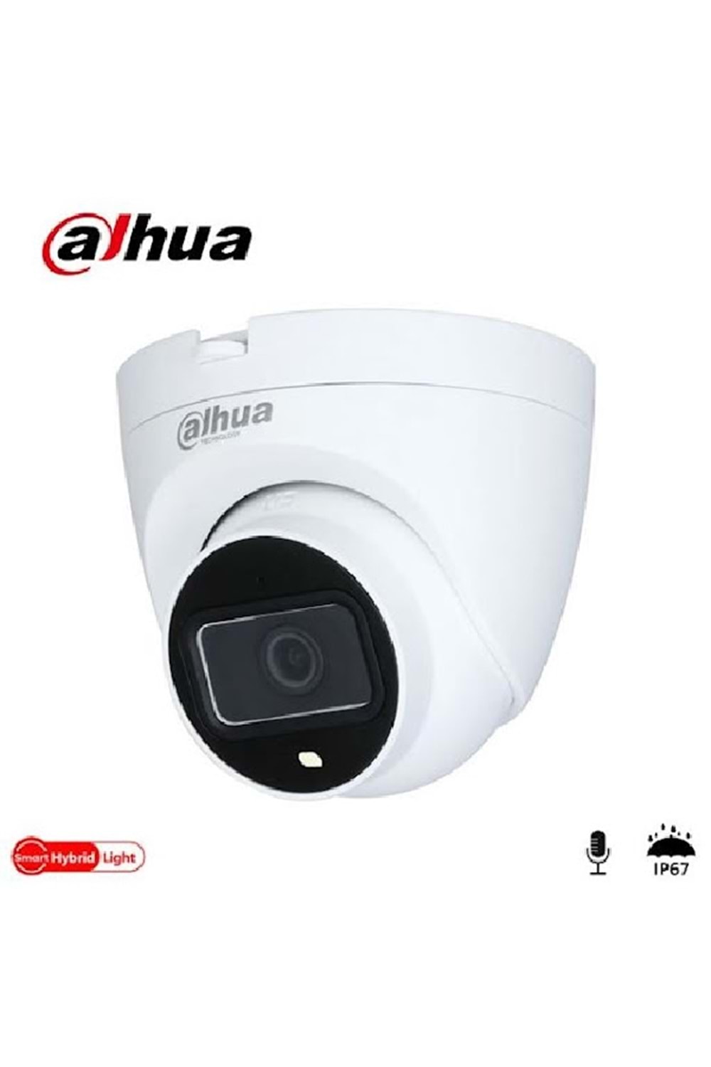 Dahua IPC-HDW1230V-SA 2MP Sesli IP IR Dome Kamera