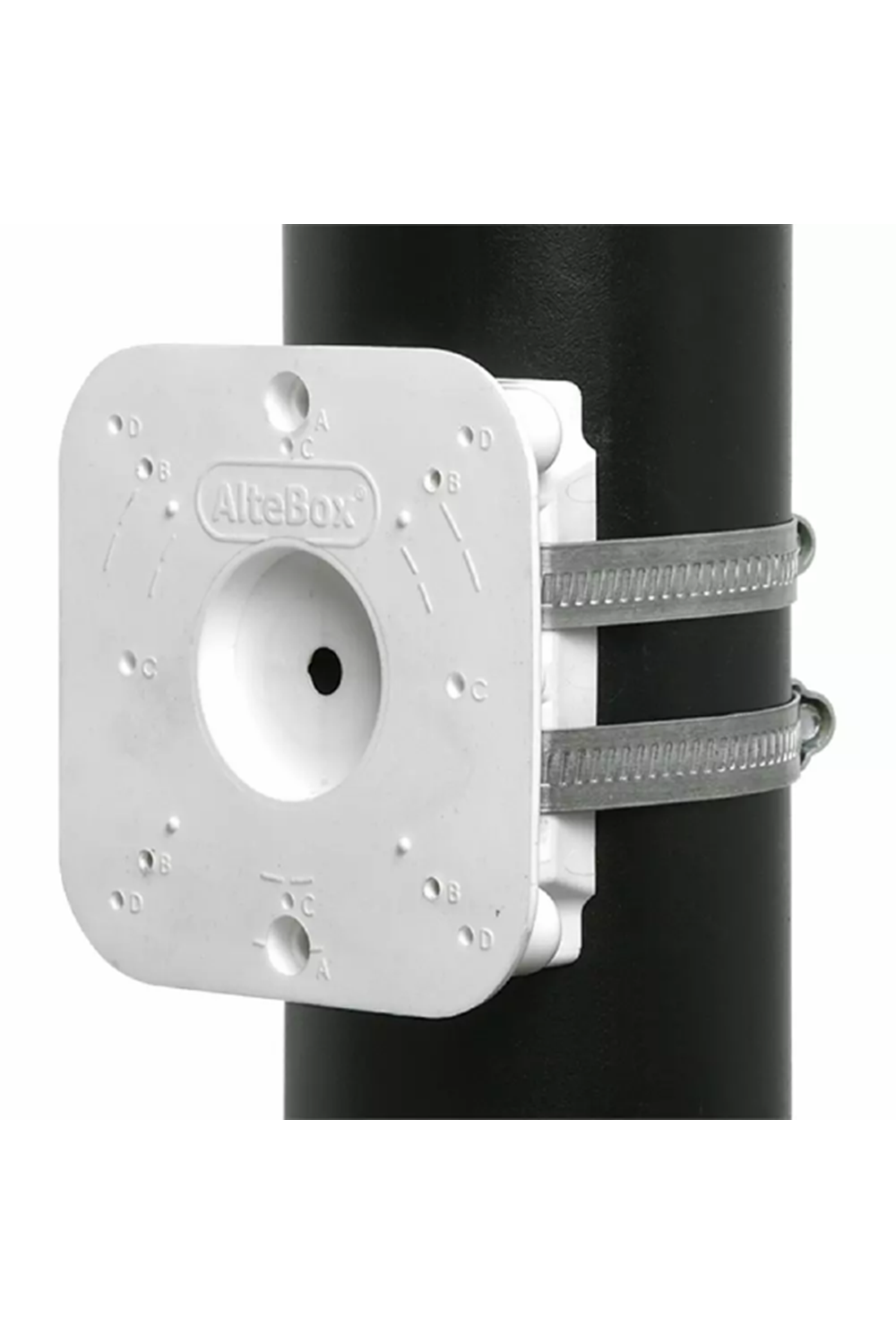 Boru Montaj Aparatı AB-7009 AlteBox-Bracket, (Beyaz)