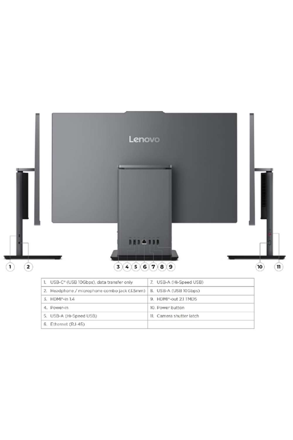 LENOVO ThinkCentre Neo 50a 27 G5 12SA000RTR i7-13620H 16GB 512GB SSD O/B Intel UHD 27