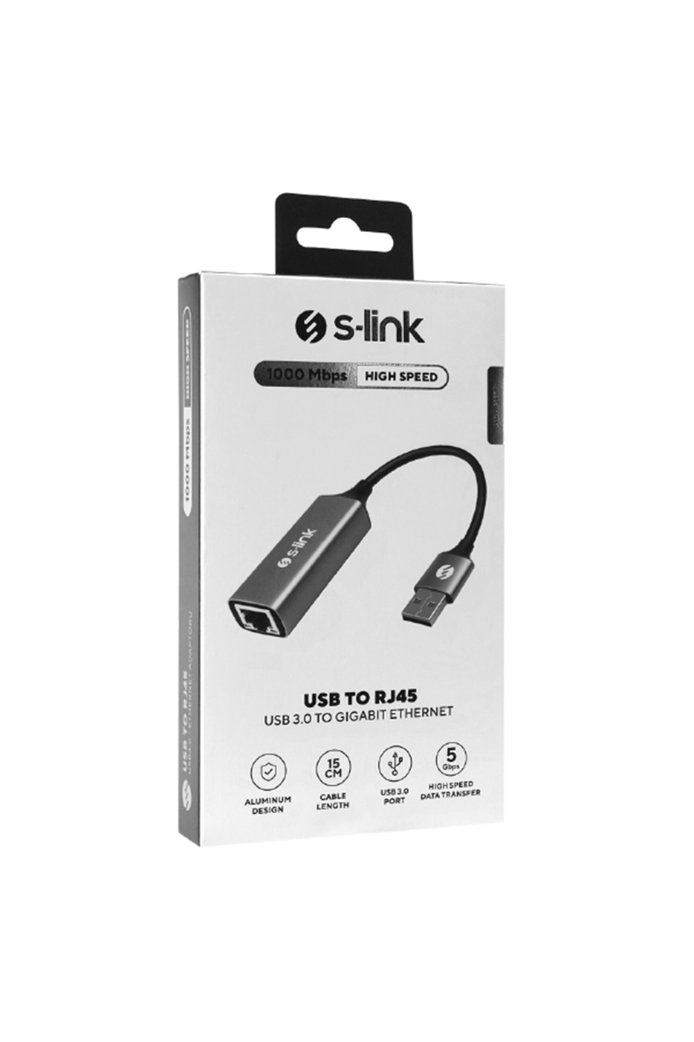 S-LINK SW-U334 USB 3.0 10/100/1000Mbps Gigabit Ethernet