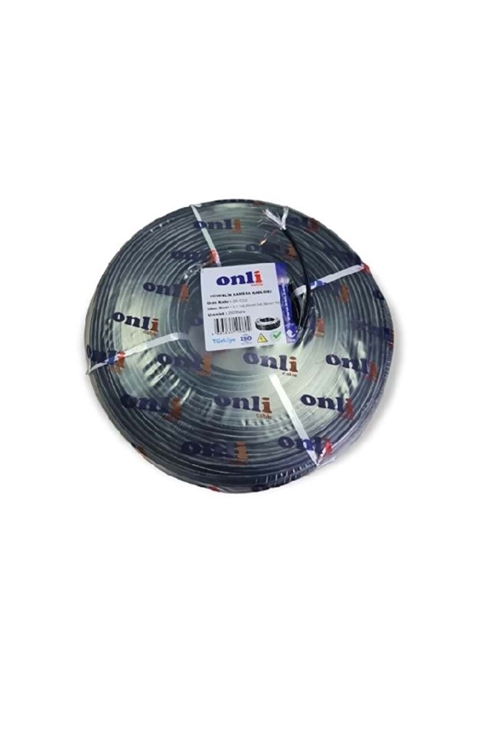 Onli 2X0,50 250m 2+1 PE OUTDOOR CCTV Siyah Kablo