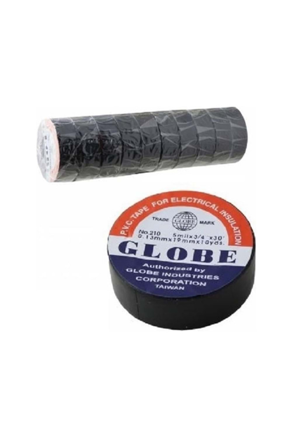 Globe Izole Bant Siyah Globe