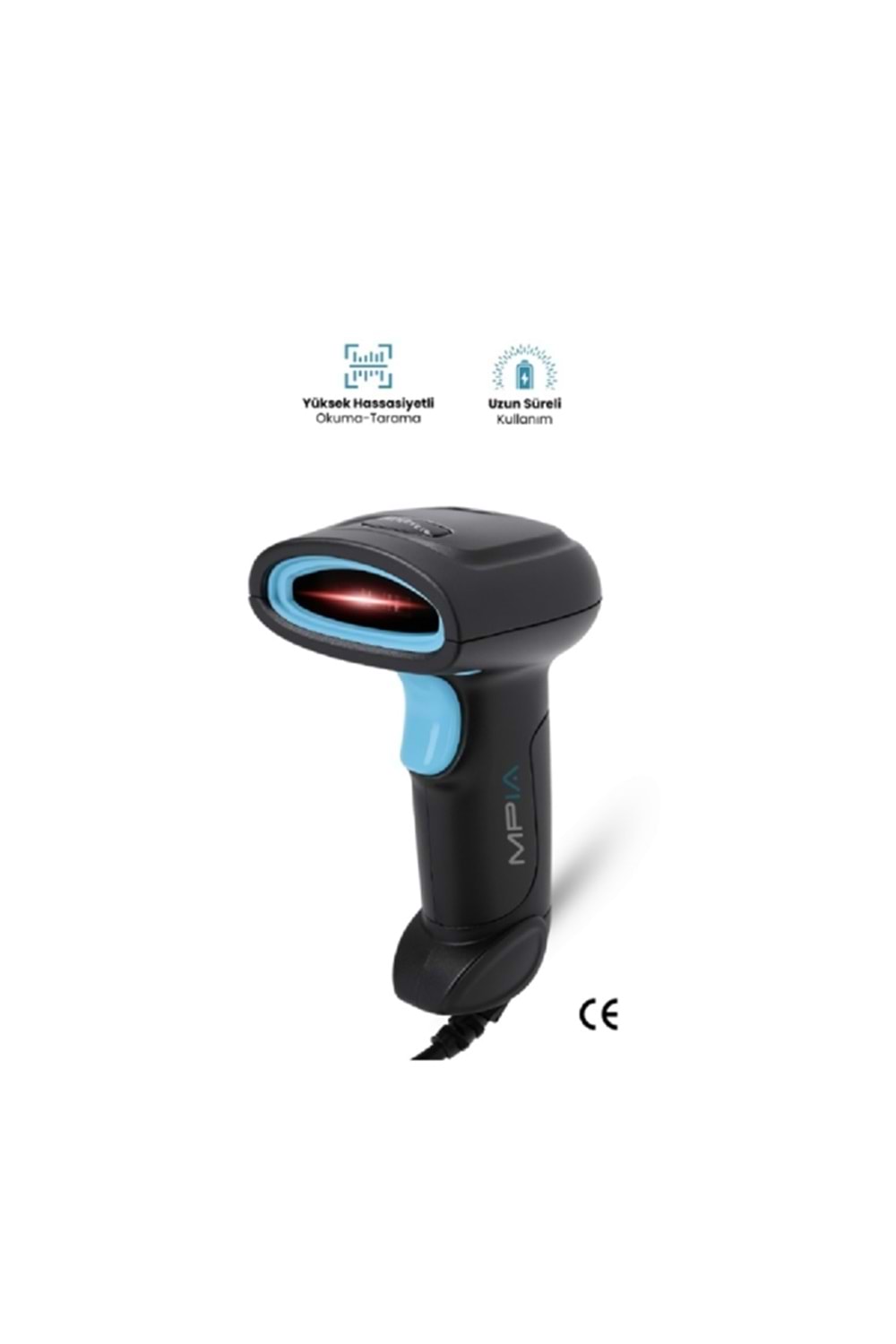MPIA BS-1 USB Kablolu 1D/2D Barkod & Karekod Okuyucu