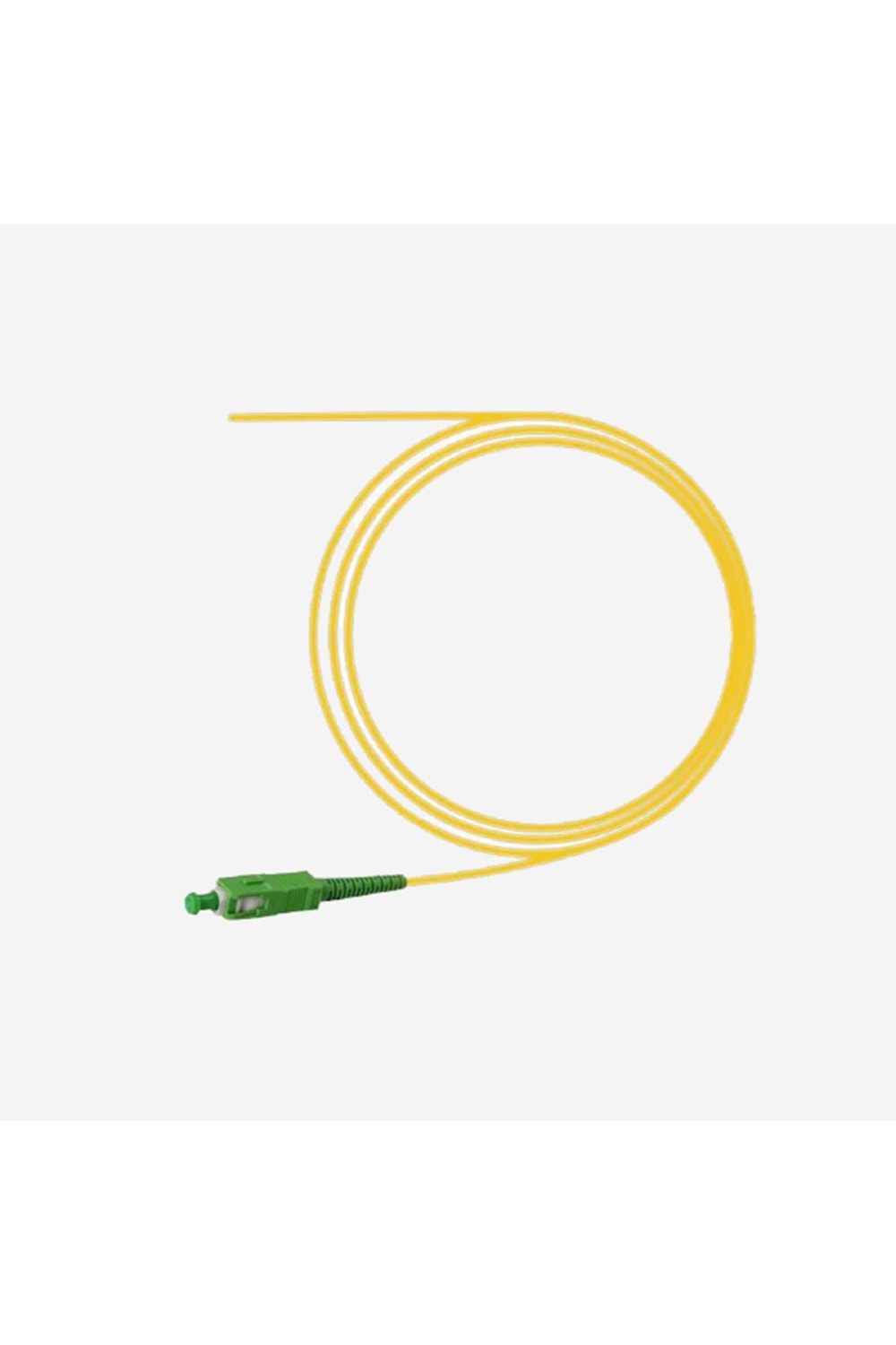 Fiber Optik Pigtail Single Mode SC APC - G657 A2 Easy Strip - 1Metre