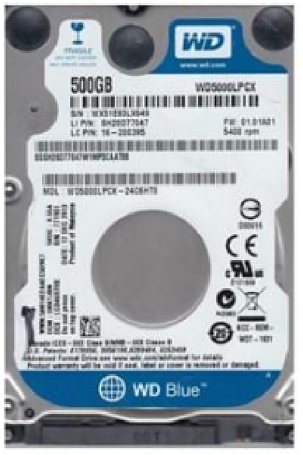500GB Seagate HDD 2.5 