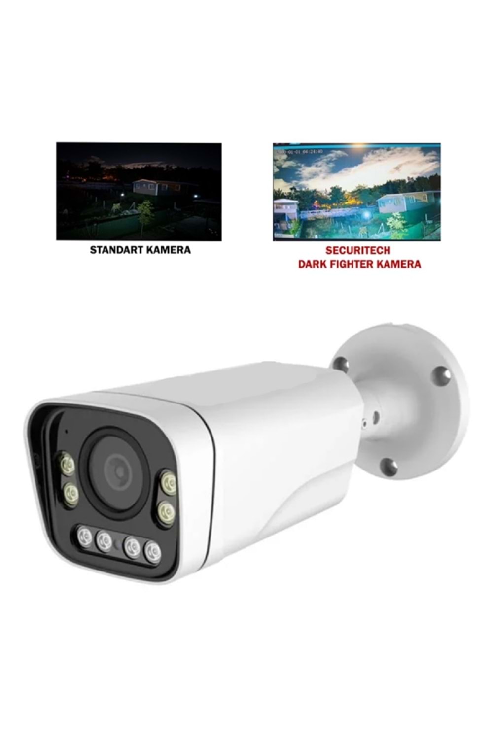 ALOSAT SCT-IP1987M5-MY-DF DARK FIGHTER IP BULLET KAMERA DUAL LED