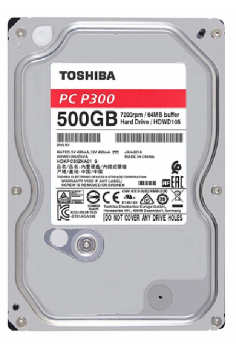 500GB TOSHİBA SIFIR DİSTRİBÜTÖR GARANTİLİ HARD DİSK