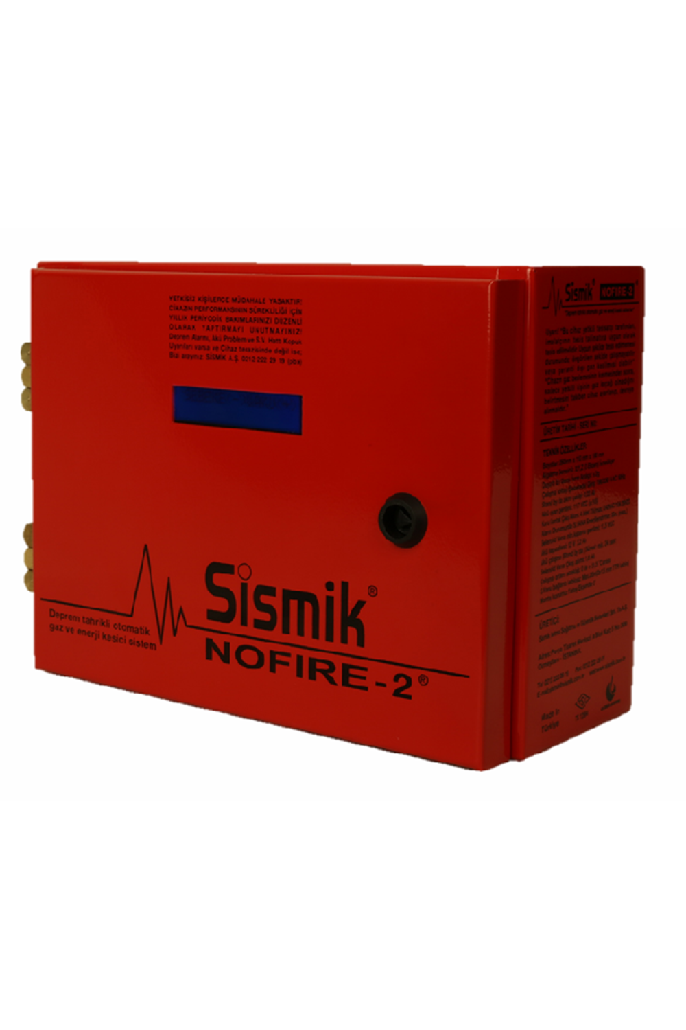 SİSMİK NOFIRE-2 Deprem Uyarı ve Alarm Cihazı Sismik/Deprem Sensörü