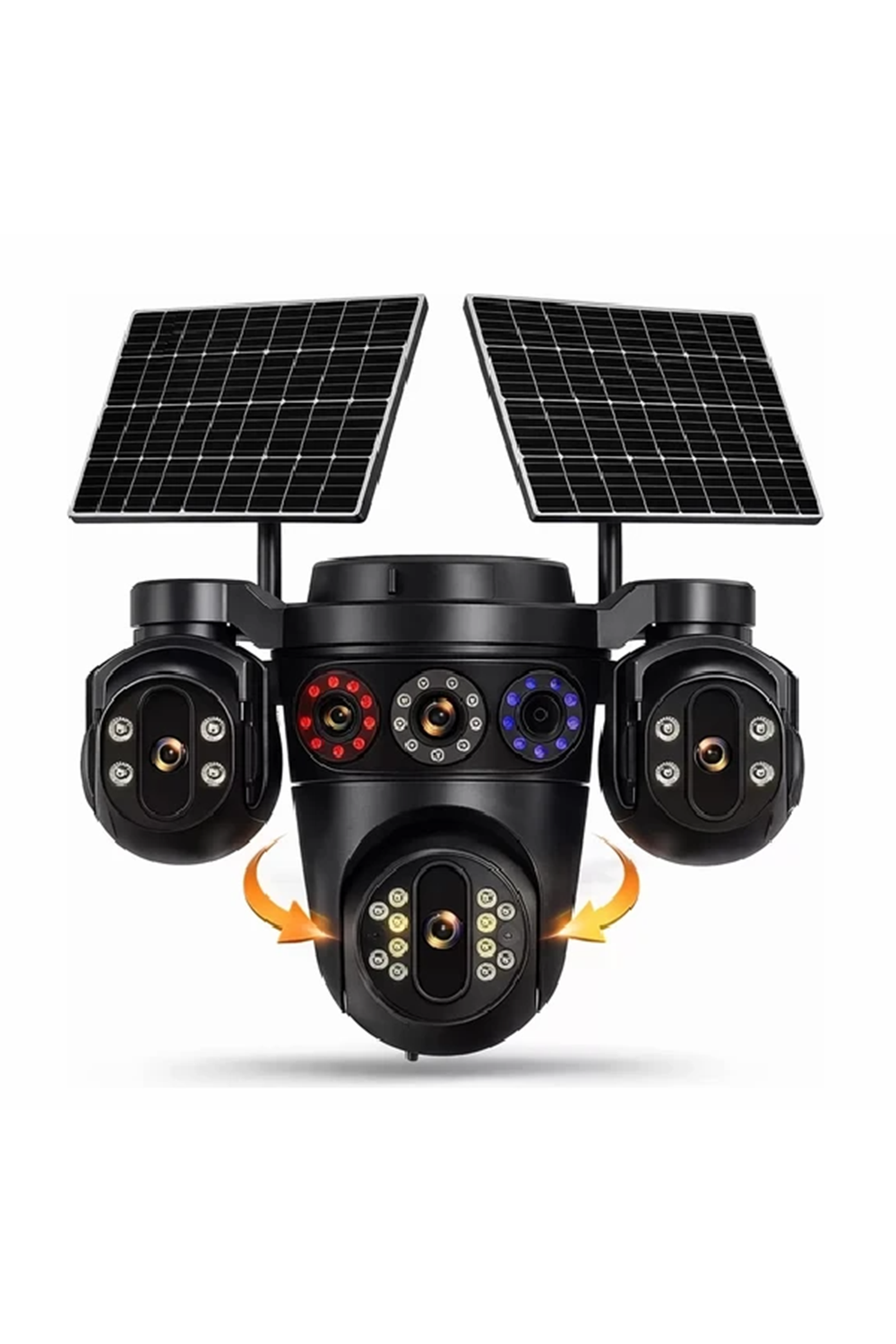 Esvision 7020 4 Kameralı 4g Çift Solar Panel 16X Zoom Dual Batarya Hieasy Aov (Sürekli Kayıt) Gece Görüş Çift Yönlü Ses Akıllı Kamera