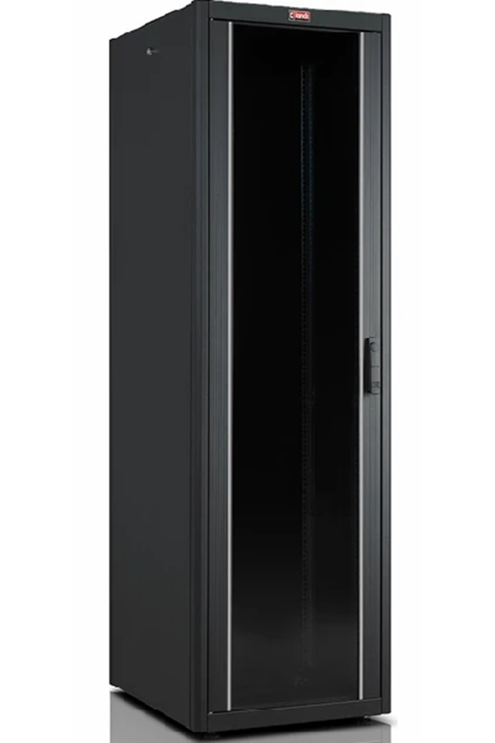 LANDE Lande Dynamic Basic 42U 19'' Dikili Tip Siyah Kabinet W=600 mm D=800 mm