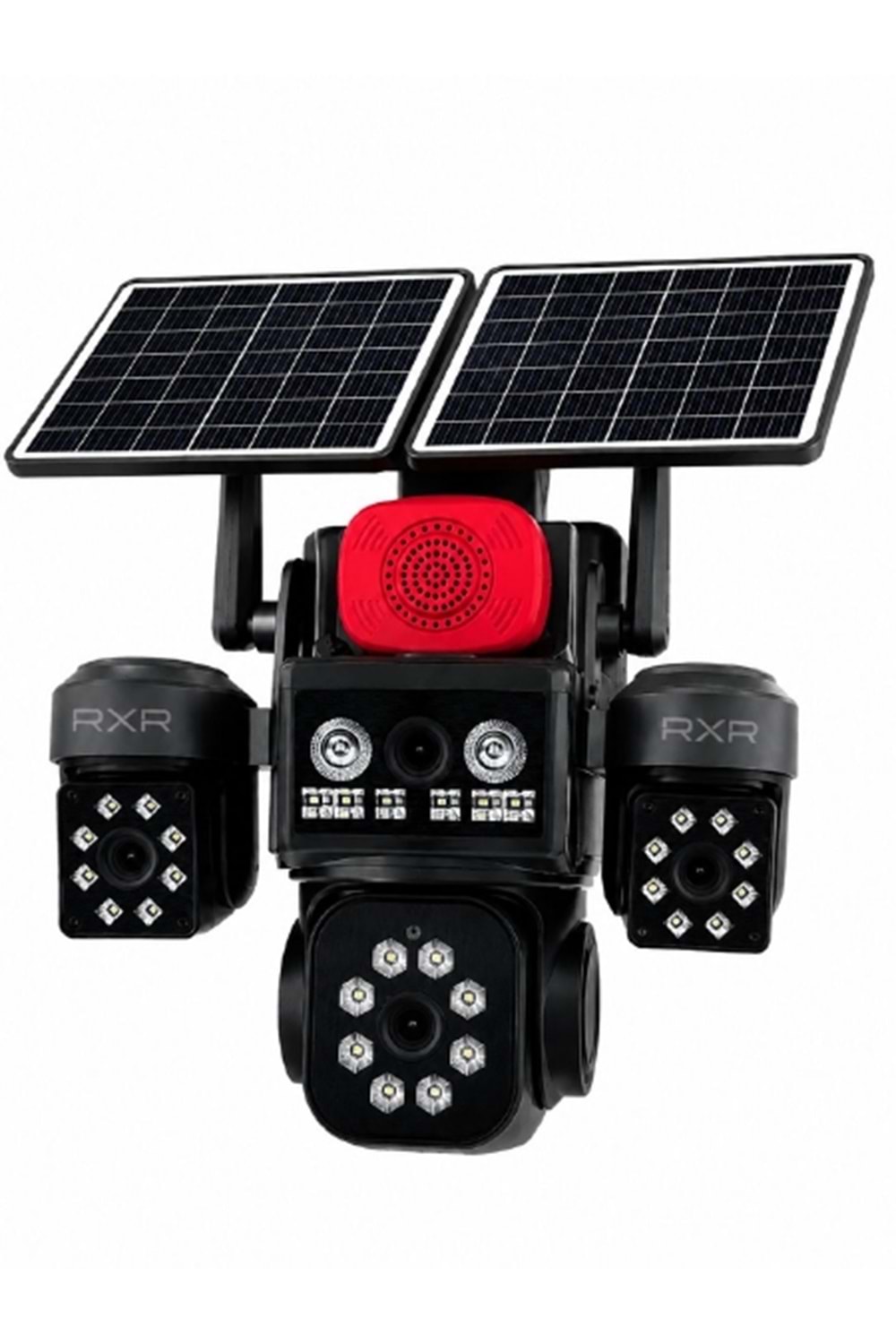 RXR V-Bt8 4 Lensli 4g E-Sım Destekli Solar Güneş Enerjili Kablosuz Akıllı Güvenlik Kamerası