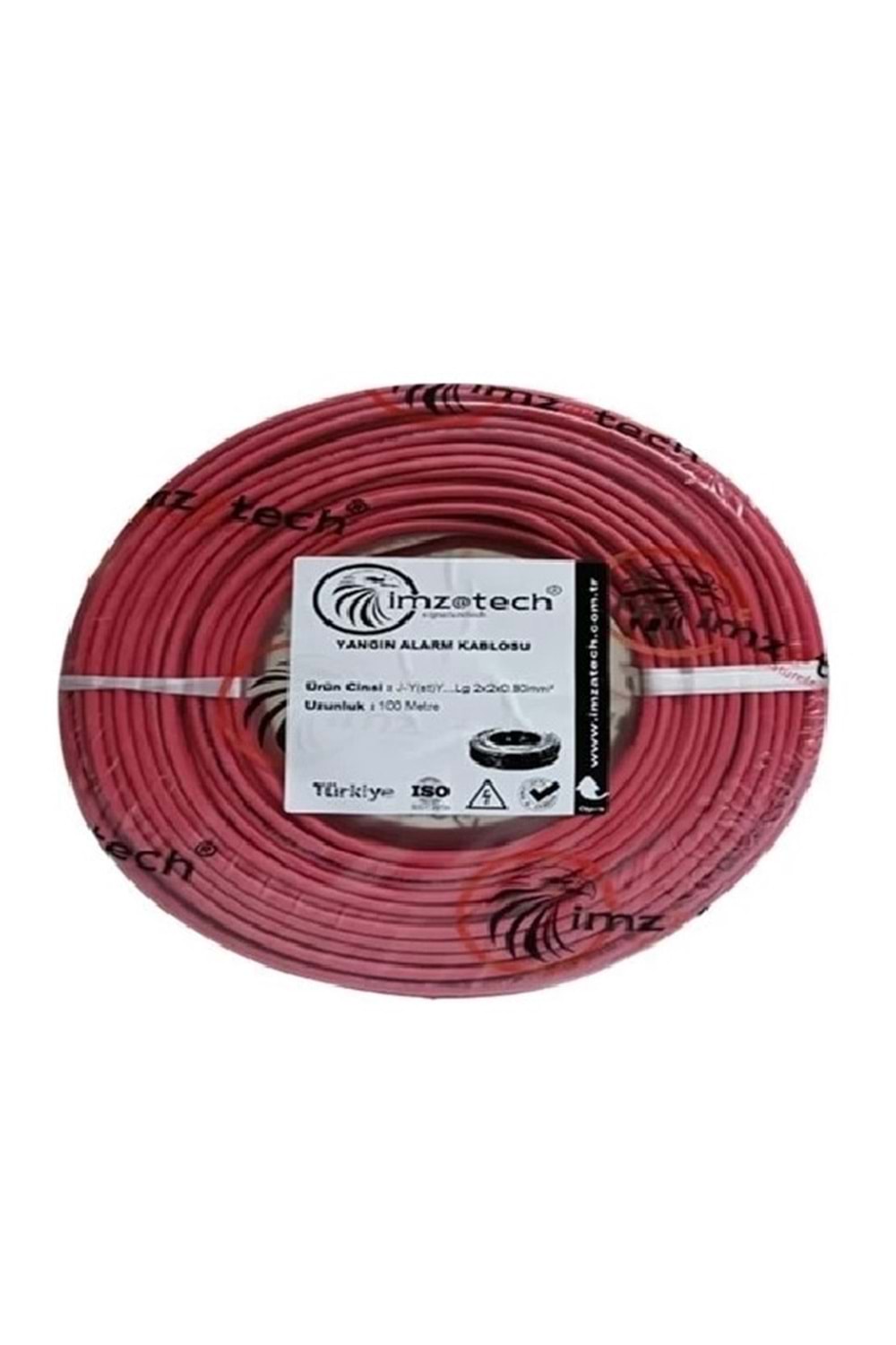 İmzatech Imzatech 17 18 2X2X0.80+0.80 J-Y (St) Y …. Lg Yangın Alarm Kablosu 100'LÜK