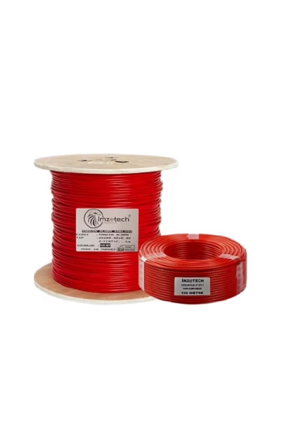 İMZATECH 2X2X0.80+0.80 J-Y (ST) Y …. LG YANGIN ALARM KABLOSU 500'LÜK