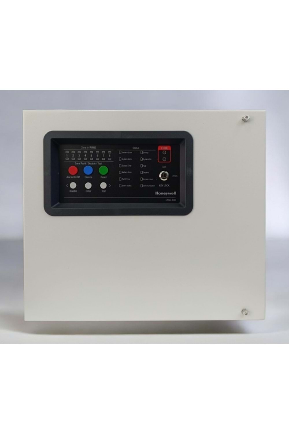 Honeywell CFAS-408 Konvansiyonel Yangın Alarm Paneli 8 Bölgeli / Metal Kasa