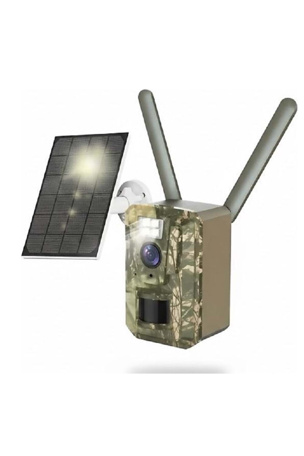 O-Kam 5050 4G LTE Sim Kartlı Güneş Panelli (Solar) Kablosuz Av ve Güvenlik Kamerası (Fotokapan)
