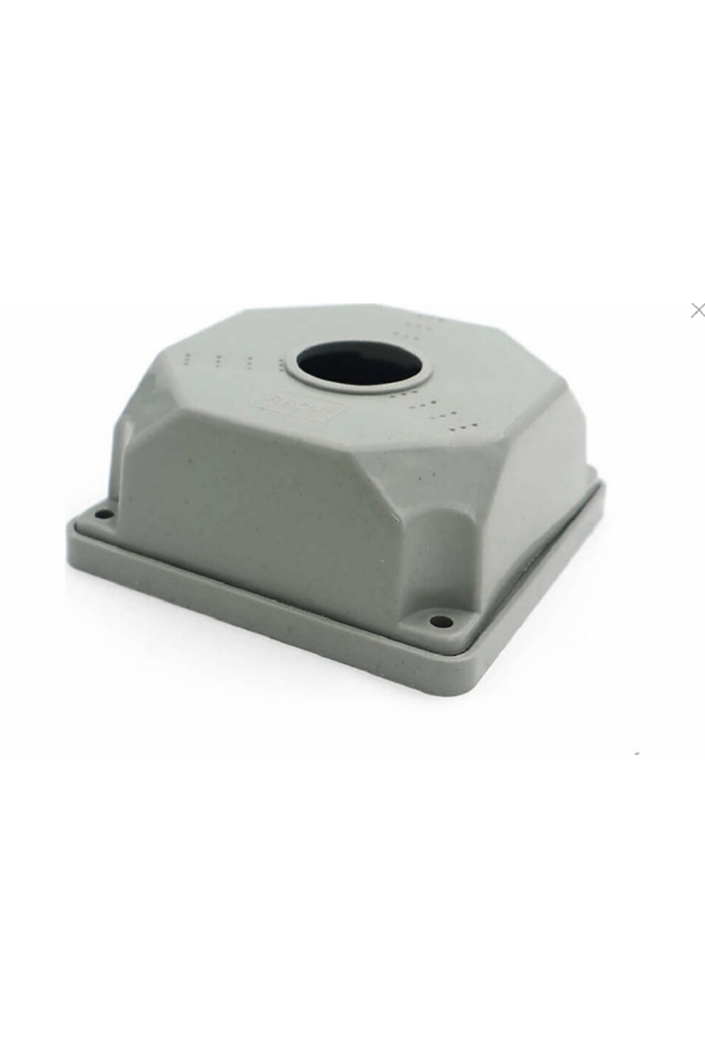 Kamera Buatı 14X14X5.5 CM Kapaklı Plastik Dahil Beyaz