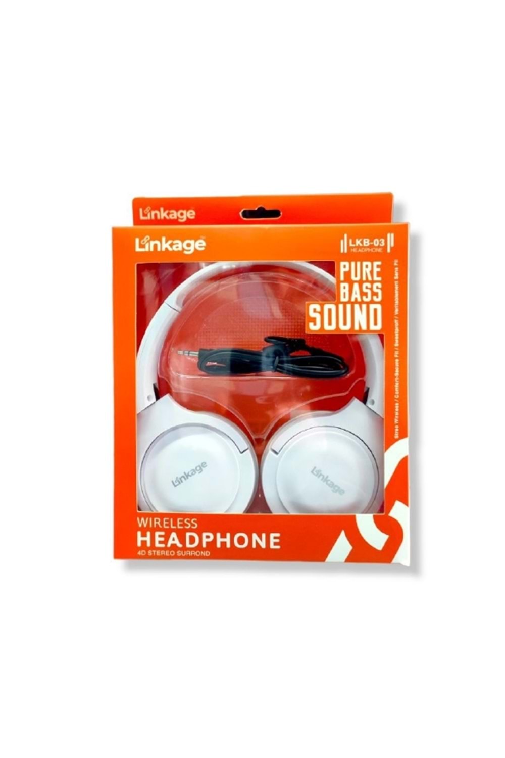 LİNKAGE LKB-03 WIRELESS KULAKÜSTÜ PURE BASS SOUND KULAKLIK LKB-03