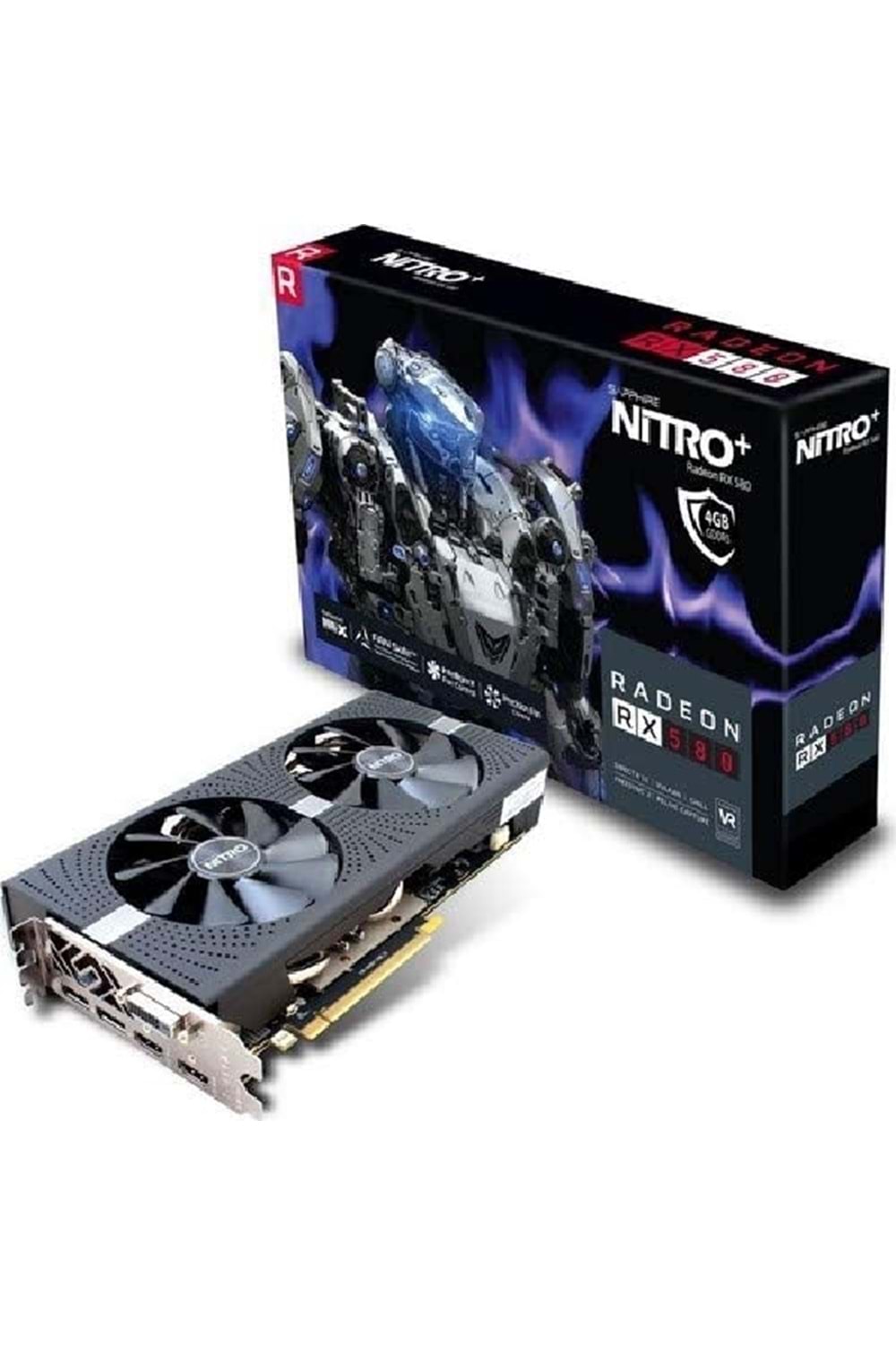 Radeon RX570 4G OC 256Bit GDDR (Dx12) PCI-E 3.0 Ekran Kartı 11265-07-20G