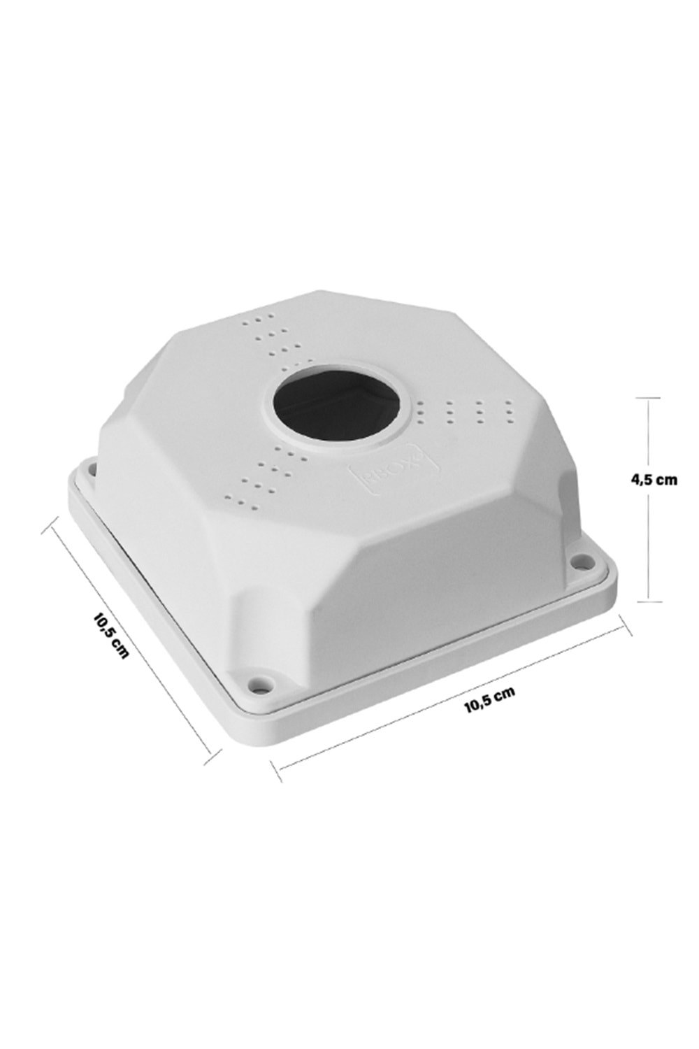 Kamera Buatı 10.5X10.5 CM Kapaklı Plastik Dahil Beyaz
