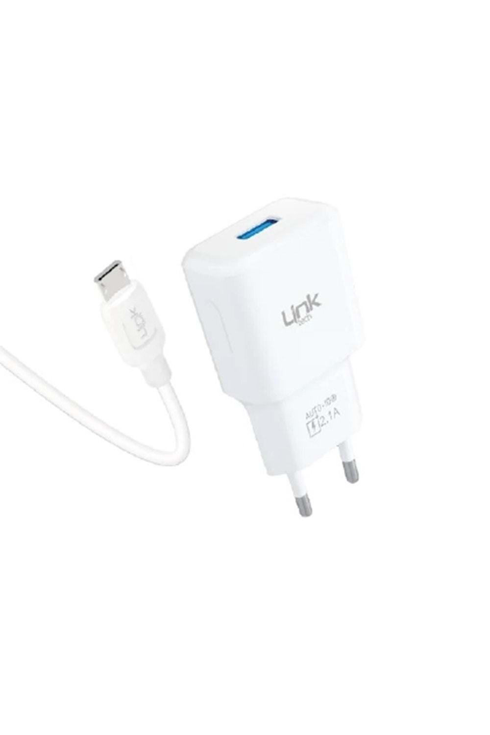 LinkTech T440e Strong Eco Şarj Aleti ve Micro USB Kablo Set 2.1A