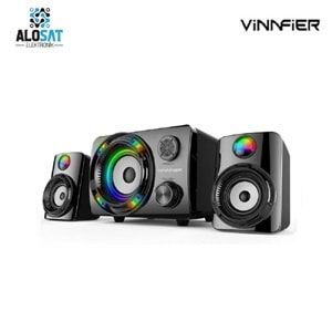 Vinnfier Ecco 3BTR Speaker 2+1 RCB +FM