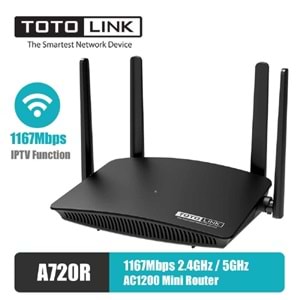 TOTOLINK A720R Wifi 5GHz2.4GHz