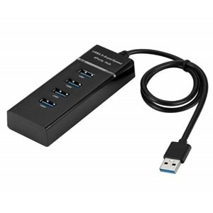 Super Speed 4 Ports USB 3.0 Hub 5Gbps with LED Indicator