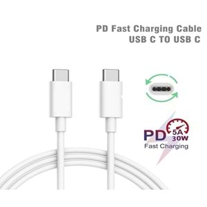 Bakeey 5A USB Type C Cable Fast Type-C Charging Data Cable Male to Male USB-C Cable - 2M