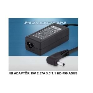 HADRON HD-799 ASUS ULTRABOOK 19V 2.37A ADAPTÖR